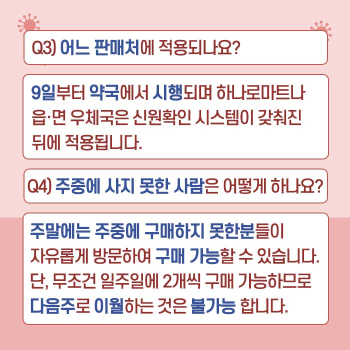 3.마스크 5부제